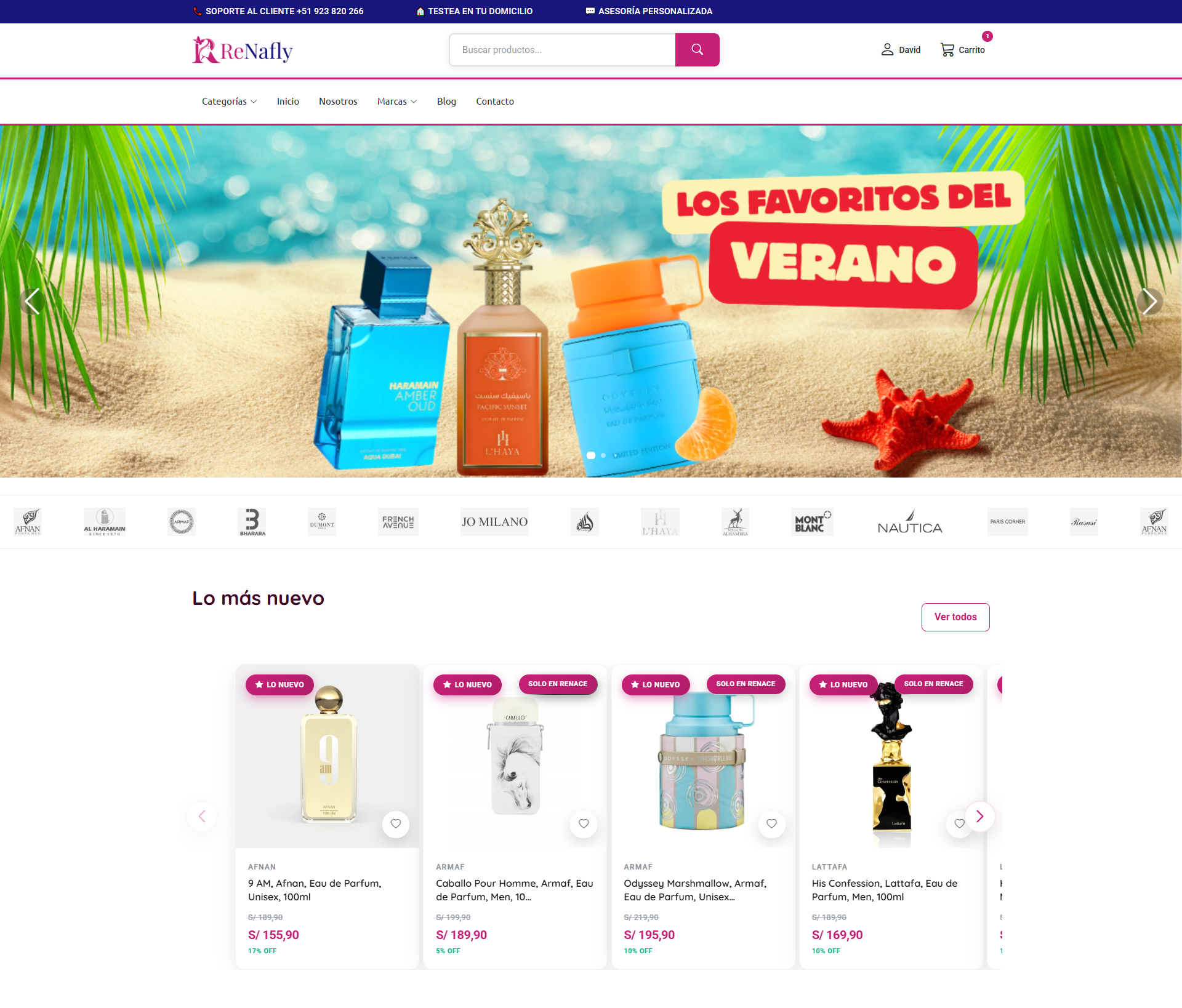 Renace - Tienda online de belleza